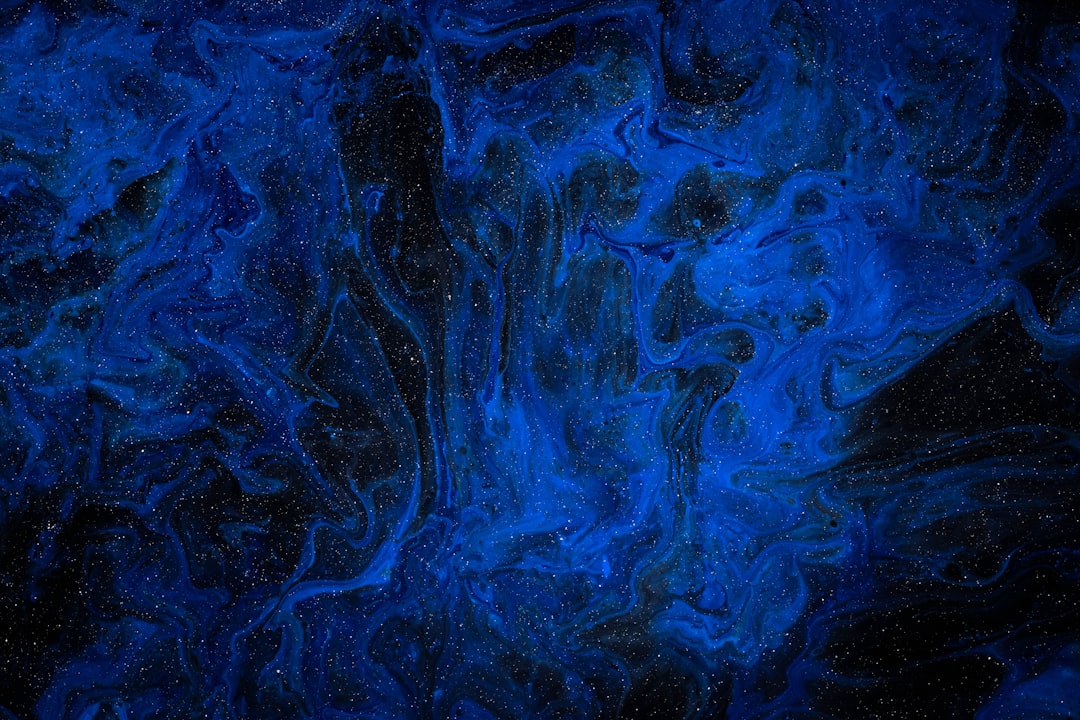 Blue Art Picture Wallpaper