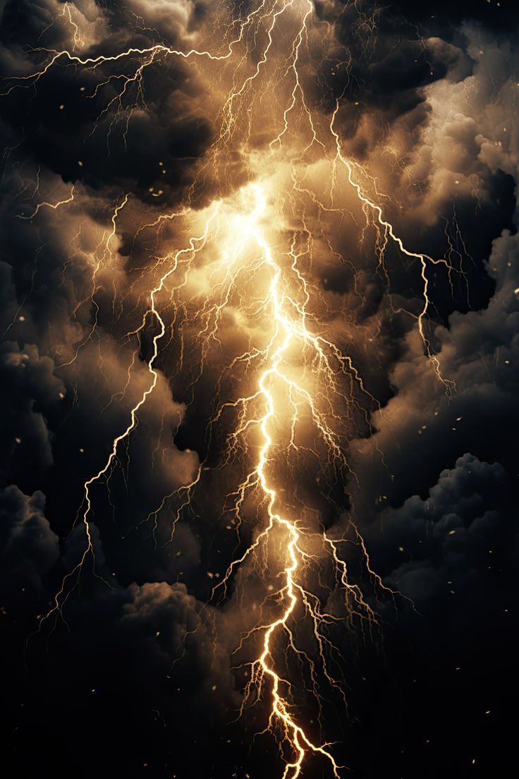 Lightning Artistry By Gianppp Wallpaper