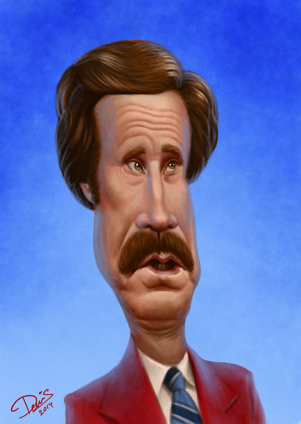 Ron Burgundy By Disse86