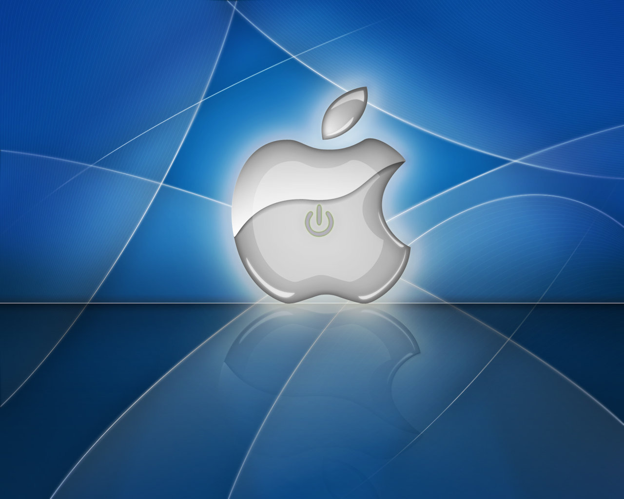 Free download blue apple wallpaper windowscenternl [1280x1024] for your ...