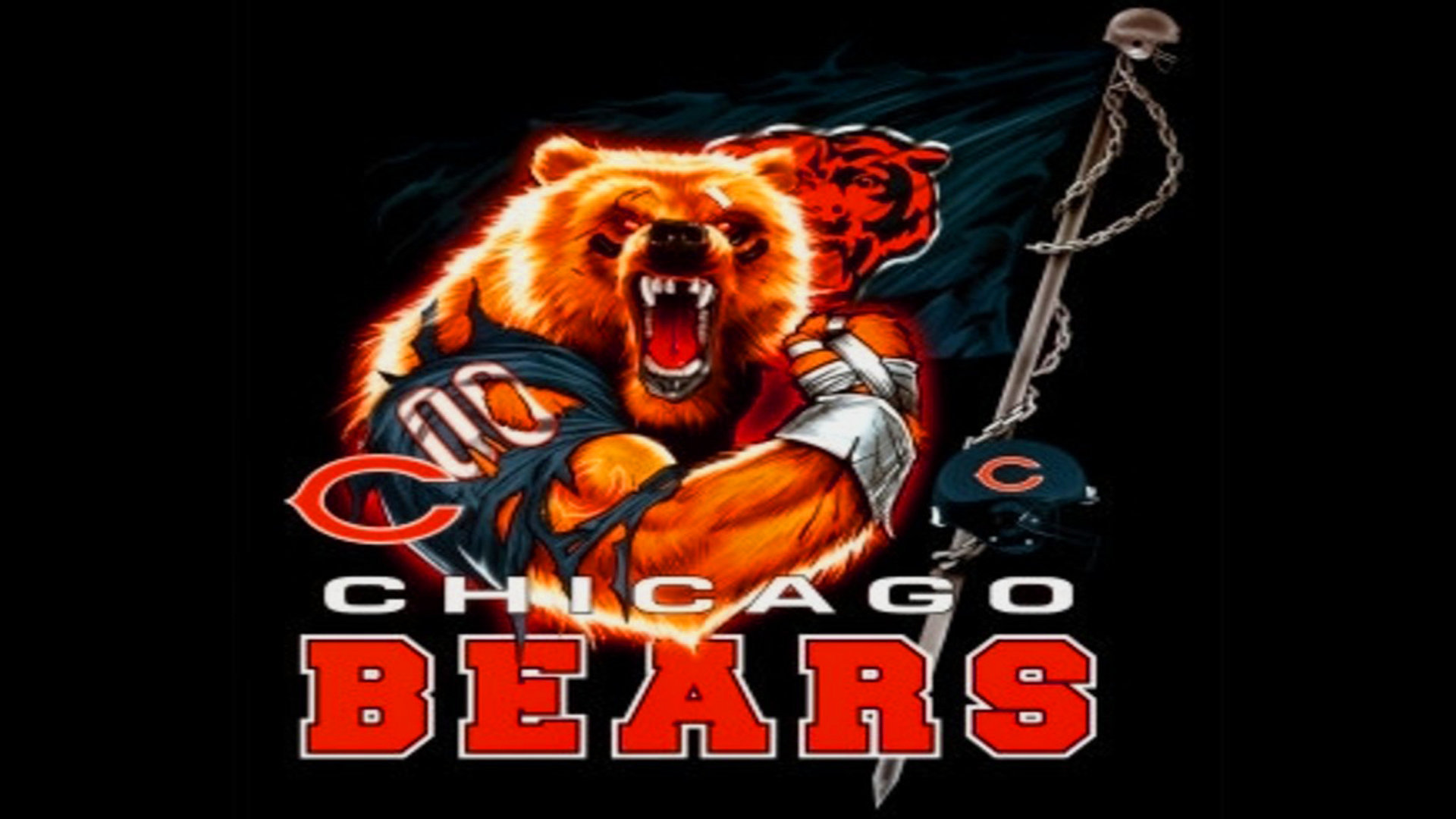 Chicago Bears Nfl Football G Wallpaper Background