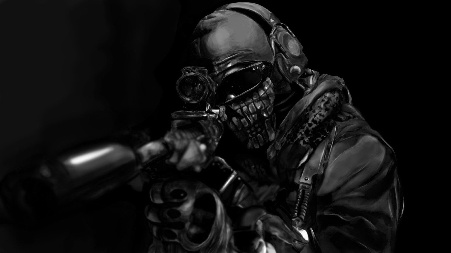 Call Of Duty Ghosts Sniper Full HD Wallpaper