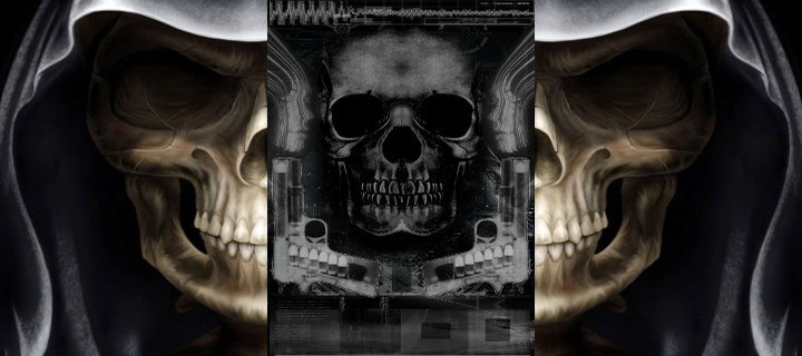 Skull Screensaver Wallpaper