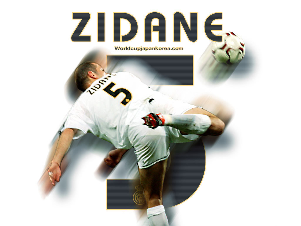 Football World Zinedine Zidane HD Wallpaper