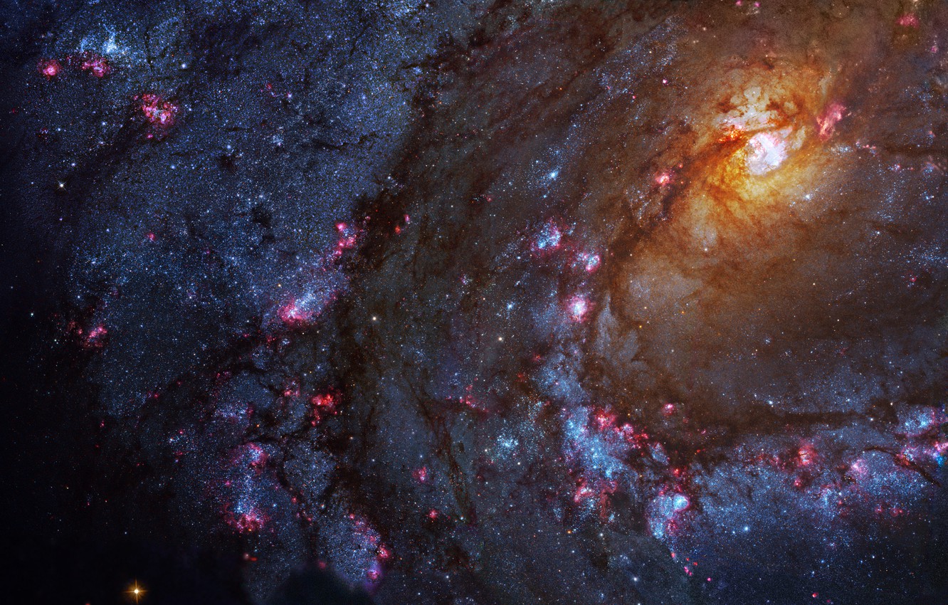 Wallpaper Constellation Spiral Galaxy M83 Hydra Image For