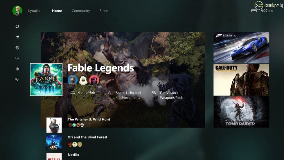 Das neue Xbox One Dashboard Design wird im Herbst verffentlicht