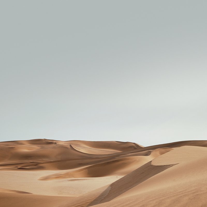 Aesthetic Desert Background Design Wallpaper