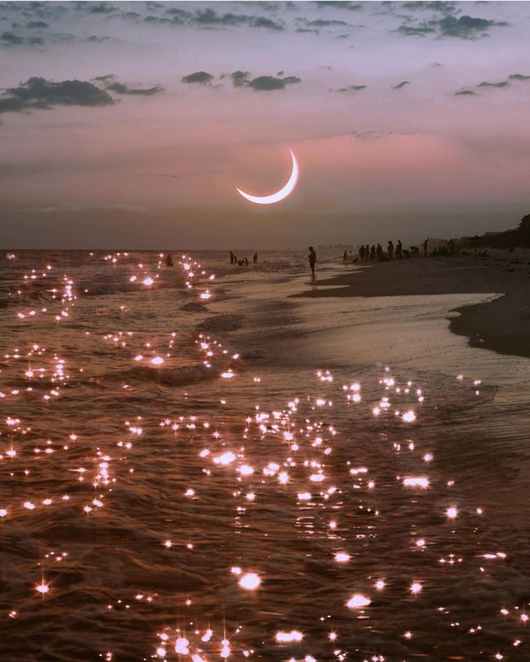 Aesthetic Wallpaper Moon HD