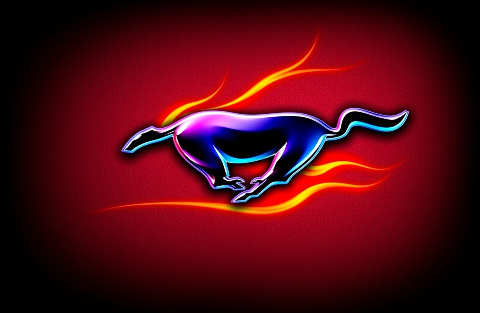 Mustang Logo Wallpaper