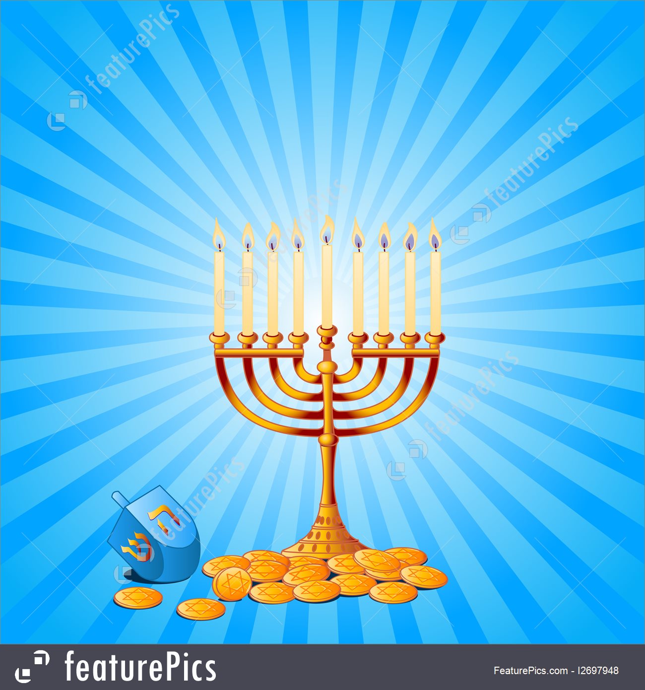 Celebration Hanukkah Background Stock Illustration I2697948 At