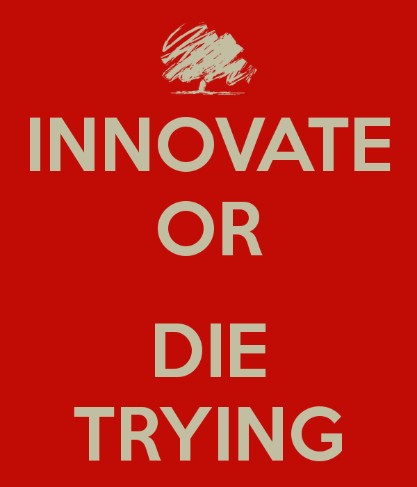 Innovate Or Die Trying Keep Calm And Carry On Image Generator