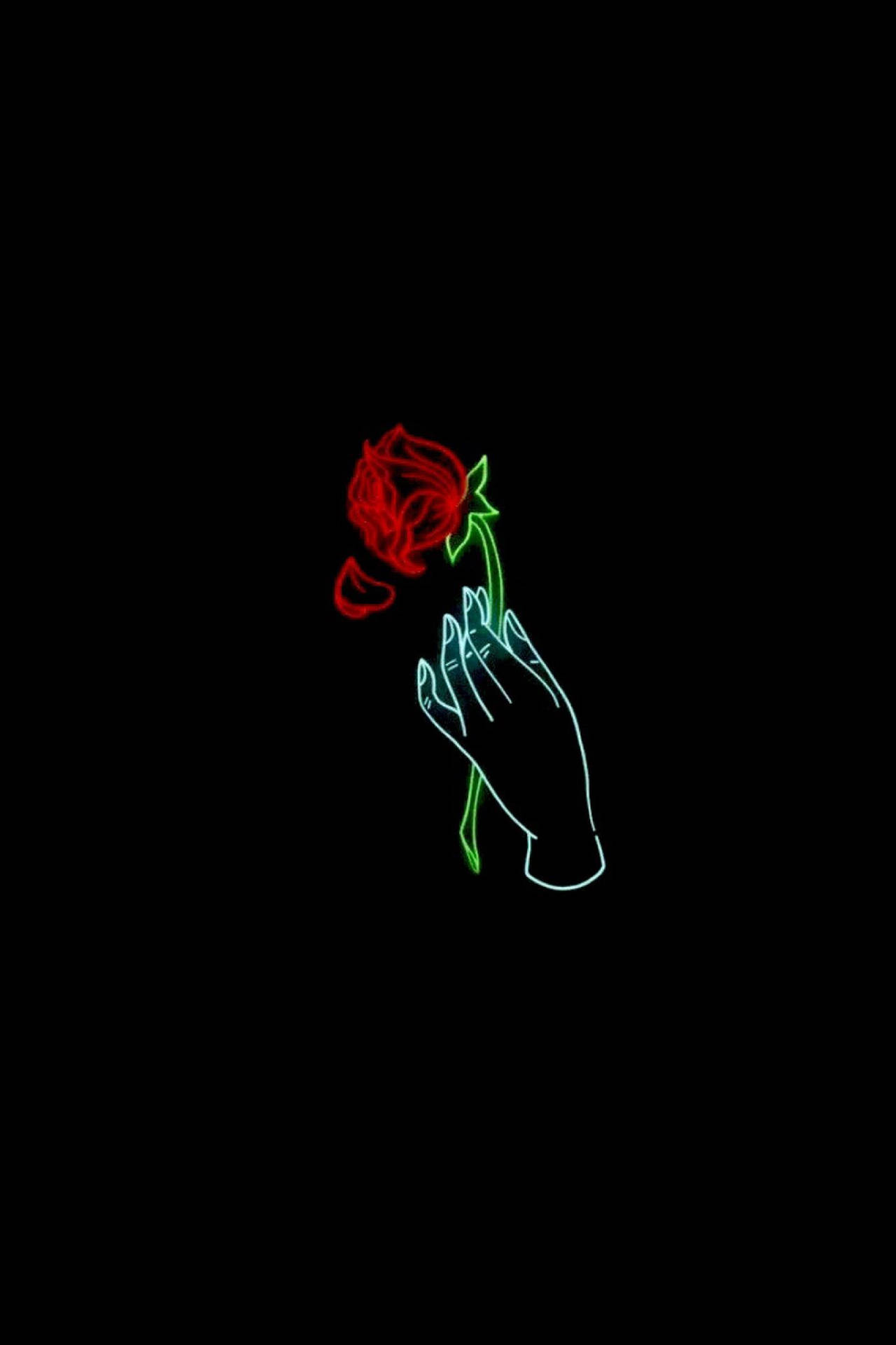 Top Black Aesthetic Rose Wallpaper Full HD 4k To Use