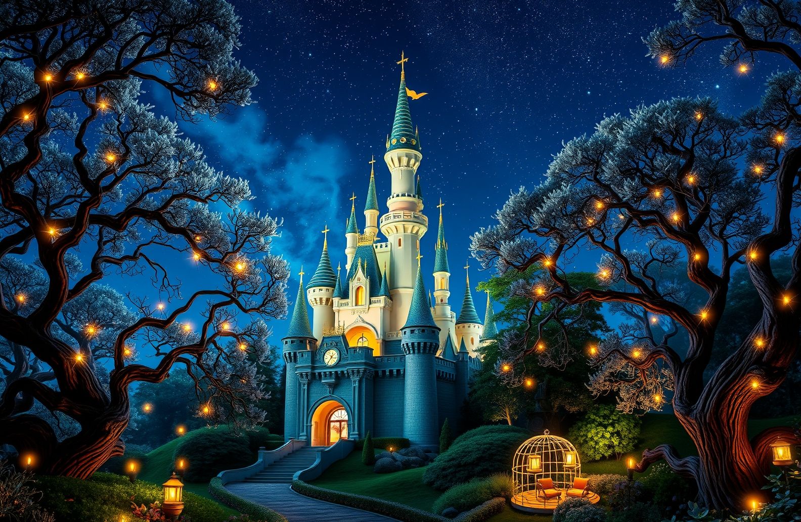 Disney Castle Wallpaper Hd