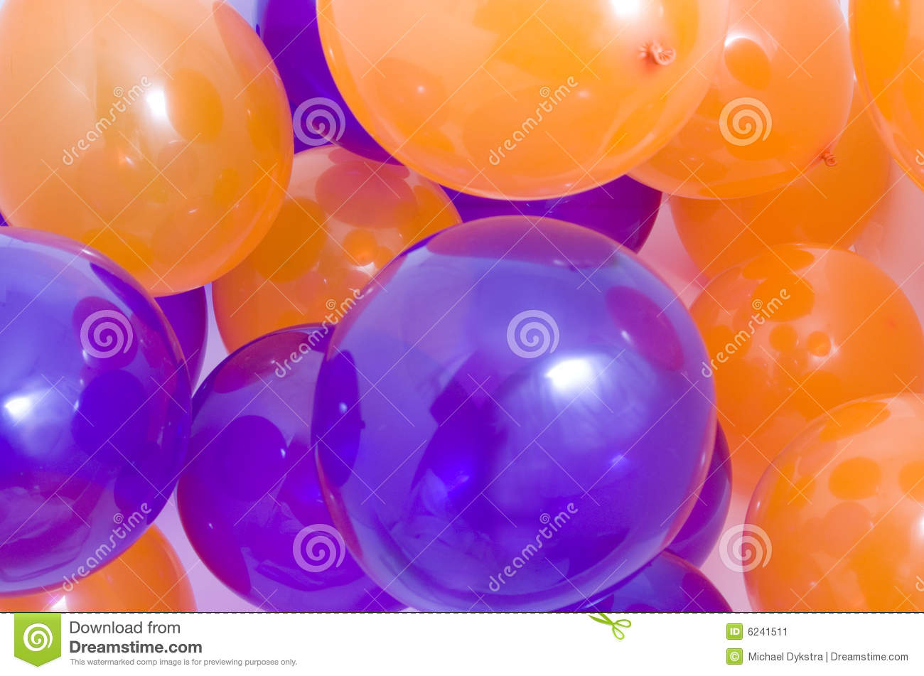Purple Balloons Wallpaper Background