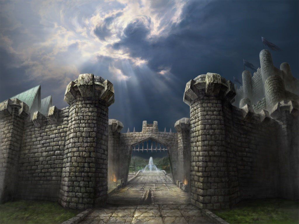 medieval castle wallpapers
