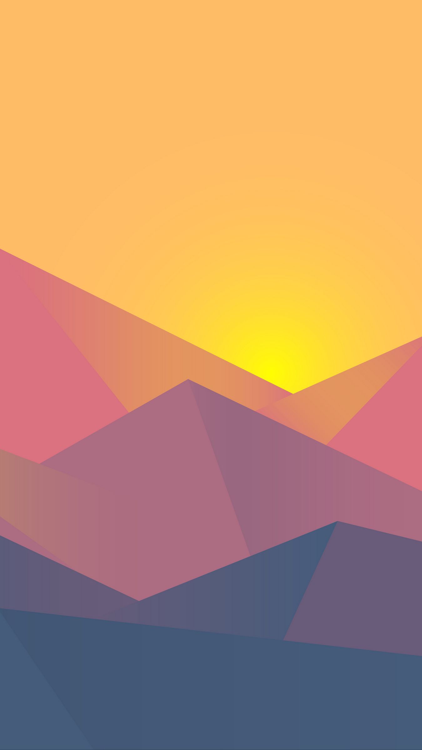 Free download Download wallpaper 1350x2400 minimalism geometric