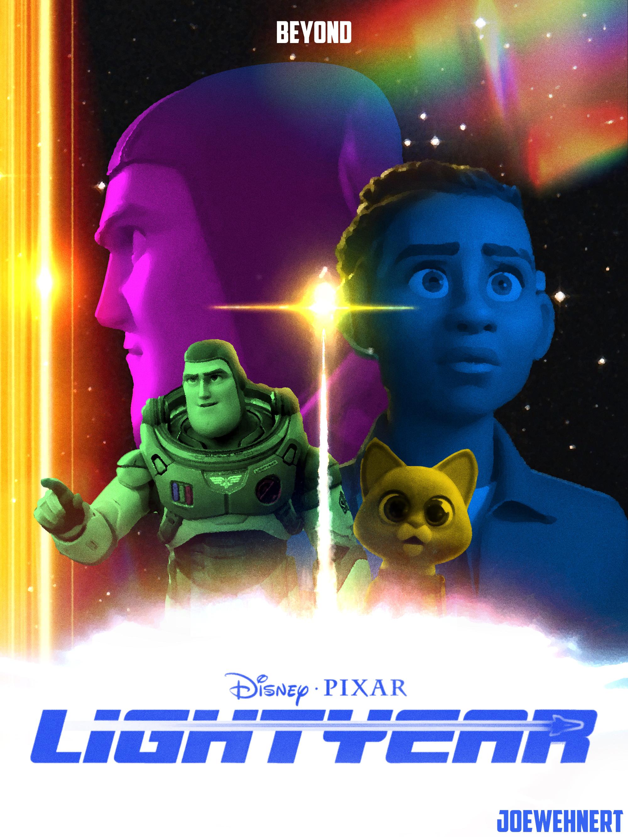 Fan Poster I did for LIGHTYEAR Very excited Loved the trailer