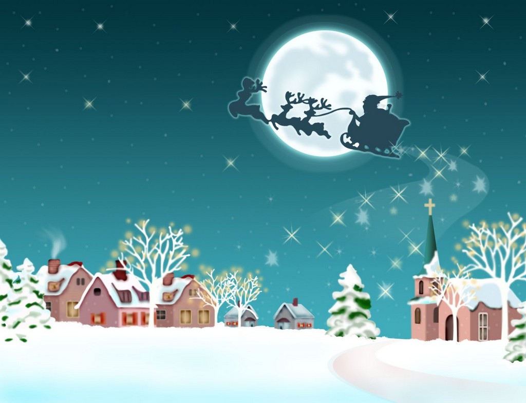 Animated Christmas Background Gift