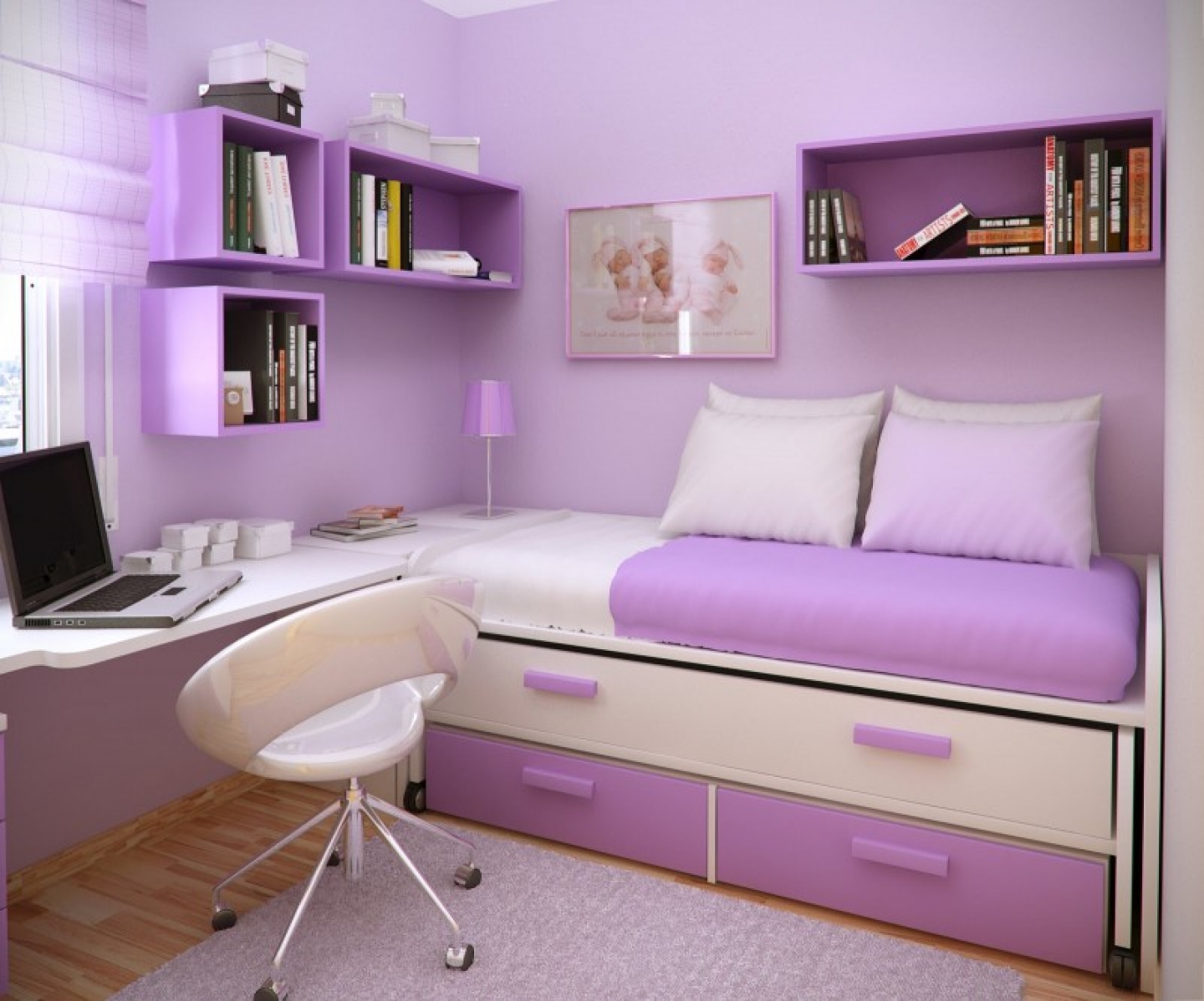 Ideas For Girls Bedrooms Teenage Wallpaper Girl