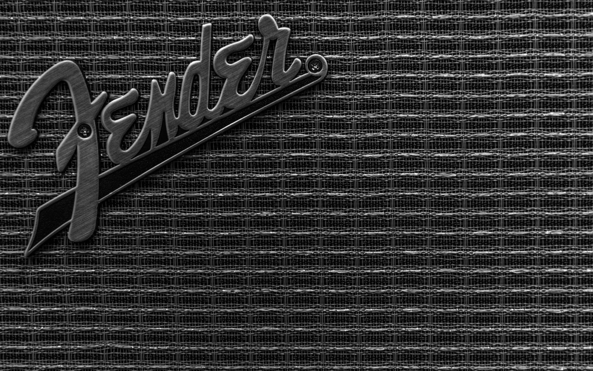 Fender Guitar Amp Close Up Wallpaper