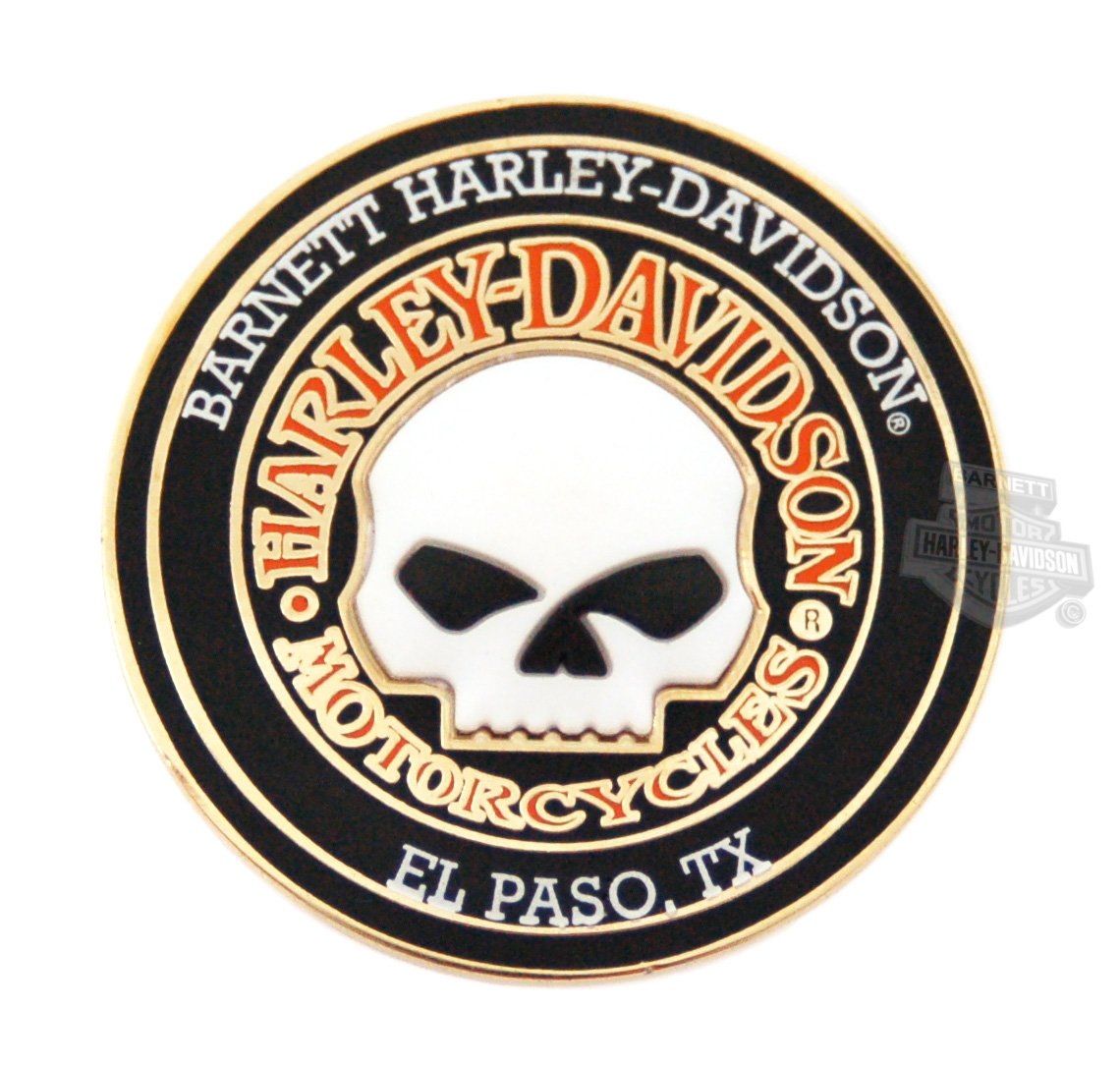 Pin Harley Davidson Willie G Skull Logo 1140x1084