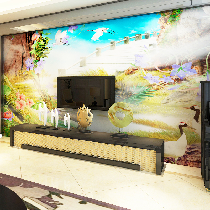 large mural of the television background wall wallpaper murals