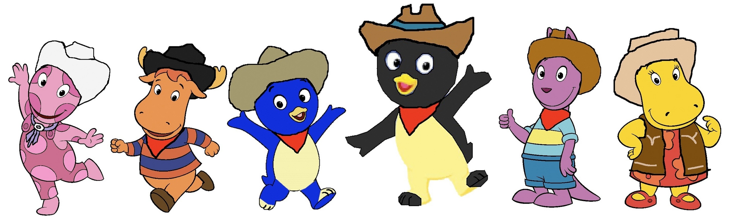 The Backyardigans Image Cowboys And Cowgirls HD Wallpaper