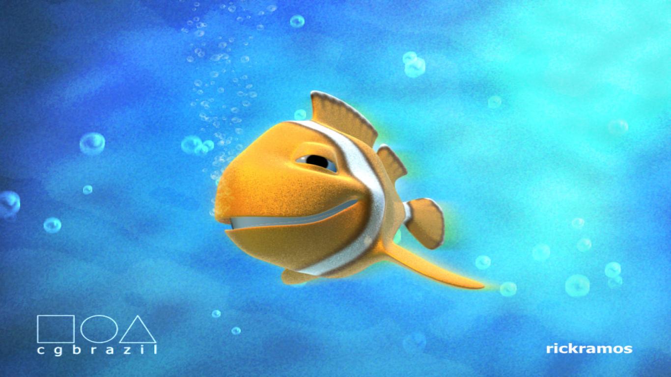 3d Fish Wallpaper HD In Animals Imageci