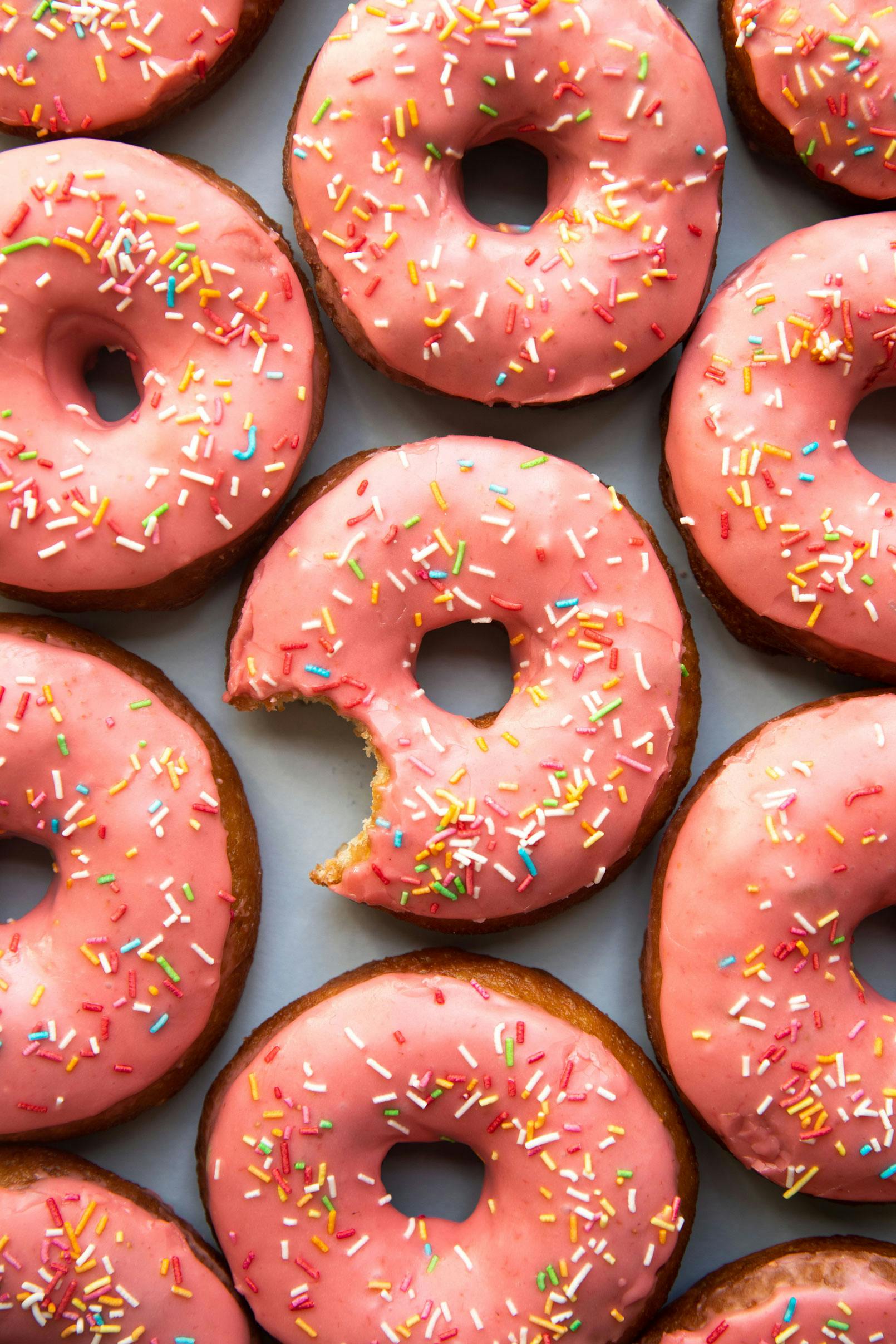 Glazed Doughnuts Wallpaper