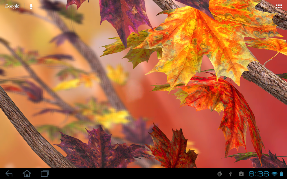 Celebrate Fall With A Beautiful Background Of Autumn Leaves Blowing In