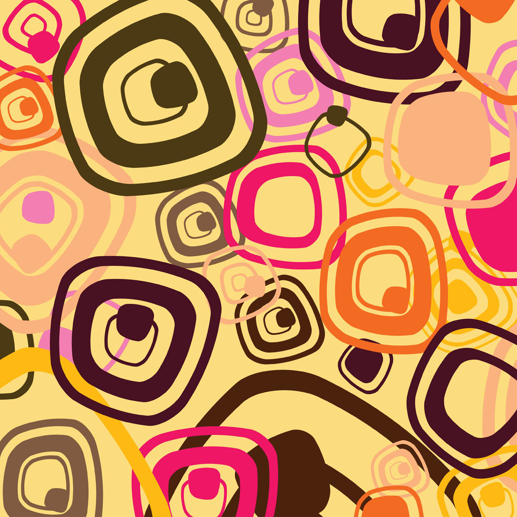 Sixties Pattern Vector