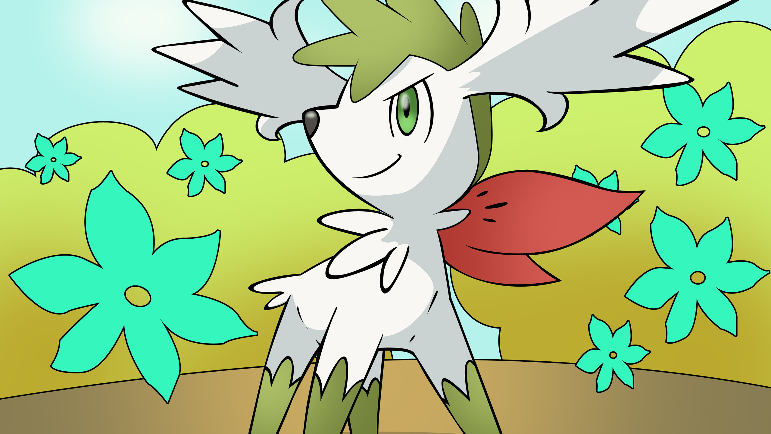 About This Wallpaper Shaymin Drawing HD