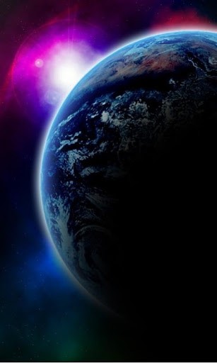 Amazing Live Wallpaper Of Earth Space Only Applies The Background