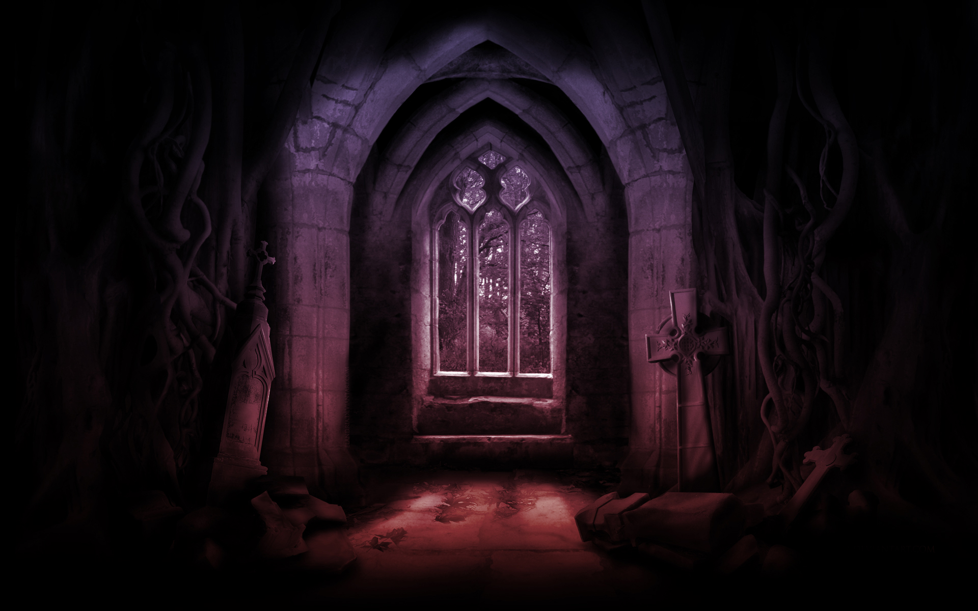 Dark Scary Wallpaper HD Background Image Art