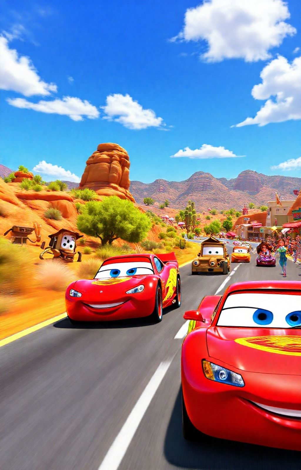 Disney Pixar Cars Wallpaper