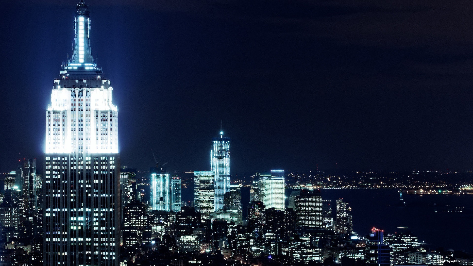 New York City Skyline Wallpaper HD Image High Resolution