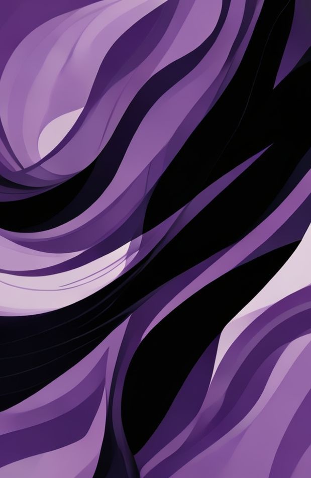 Purple And Black Wallpaper