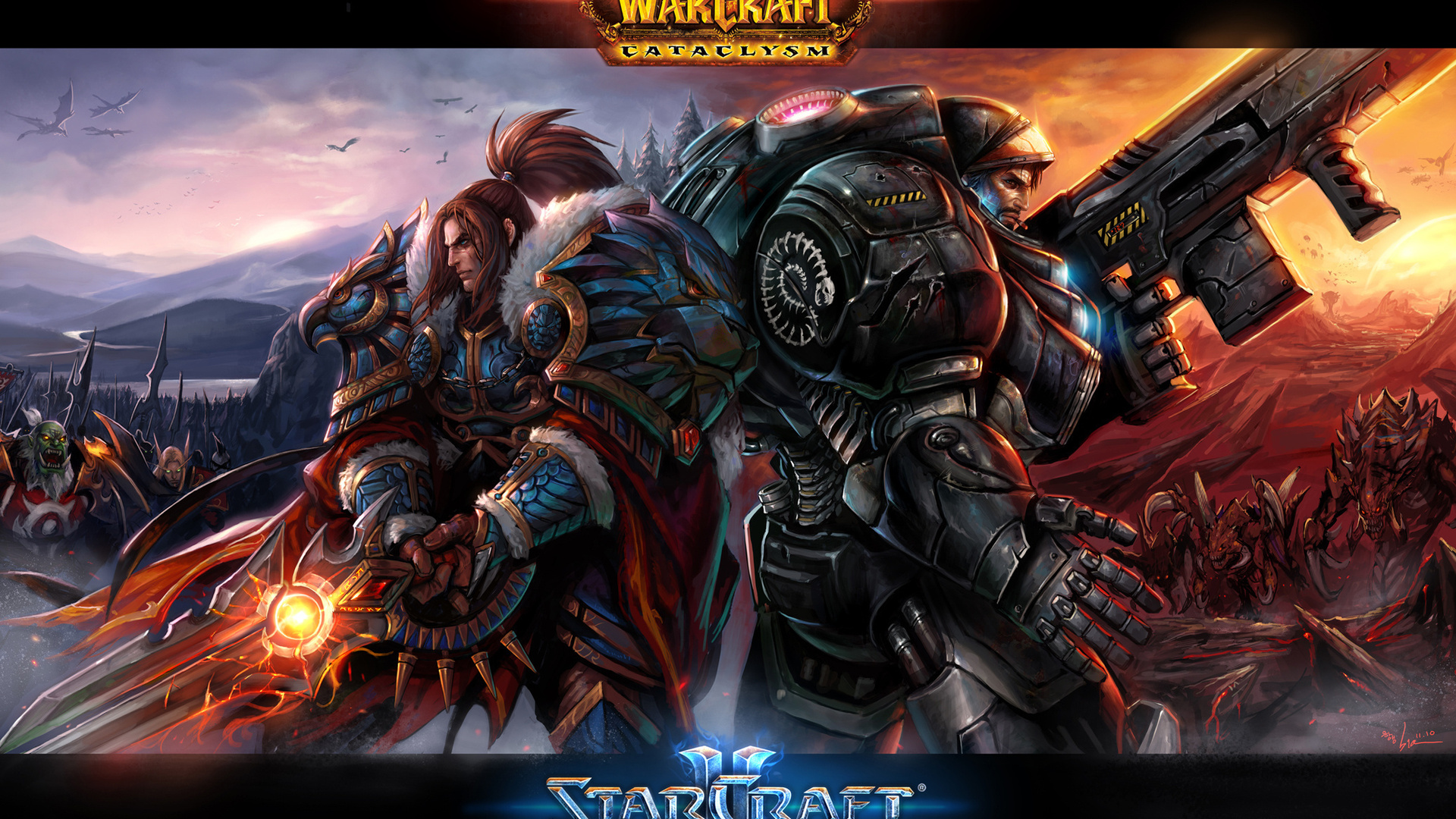 World Of Warcraft Wallpaper HD Starcraft Trooper Warrior