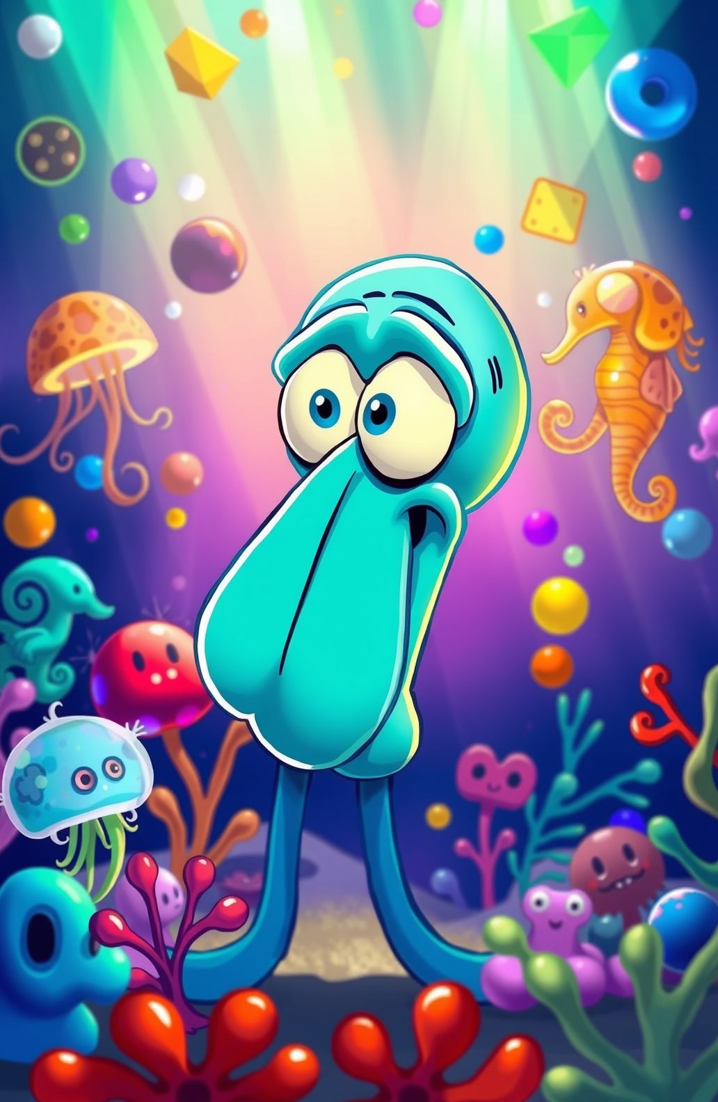 Squidward Wallpaper