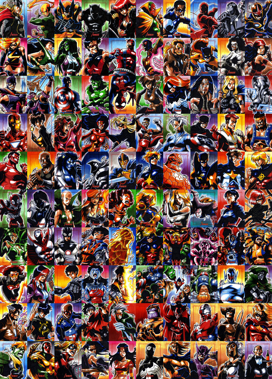 Marvel S Greatest Heroes Full Set By Eisu
