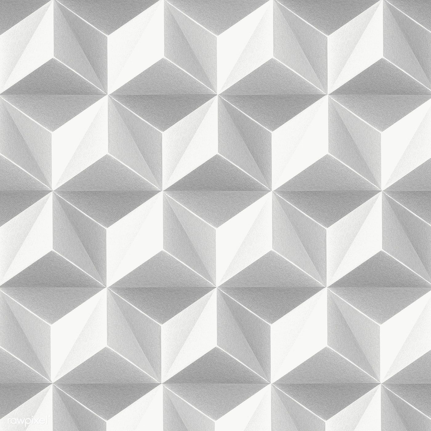 Cubic Seamless Patterned Background Design Element Image By