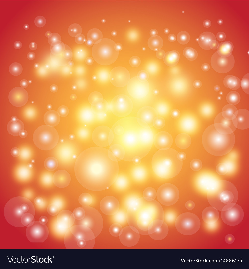  free download blurred golden bubbles shimmering background vector