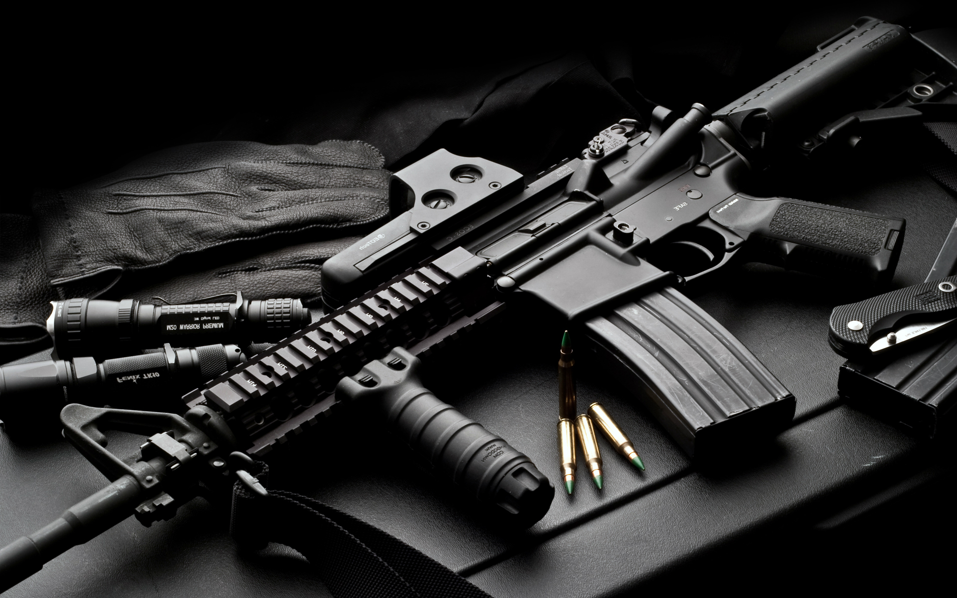 Rifle Desktop Wallpaper Gun Image Hd