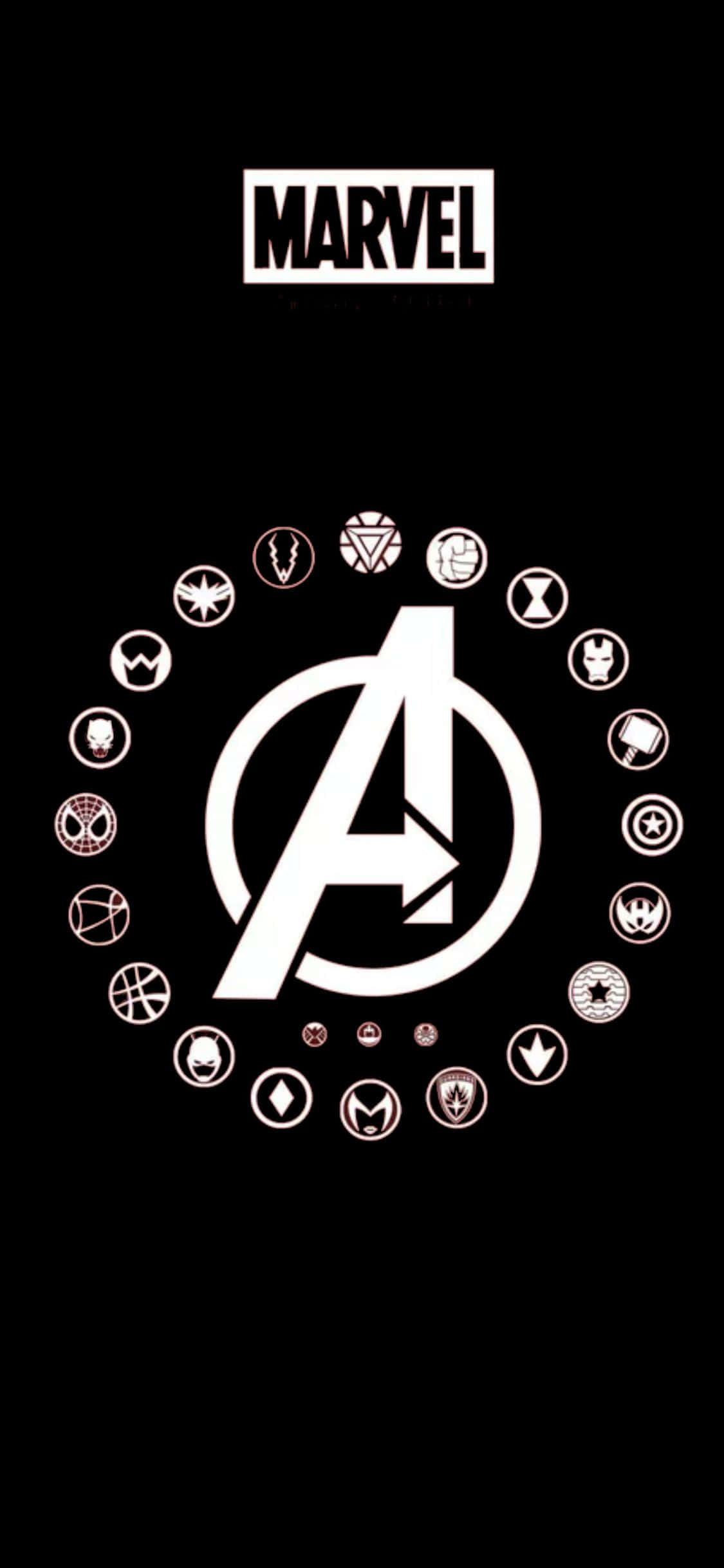 iPhone Xs Avengers Background Wallpaper
