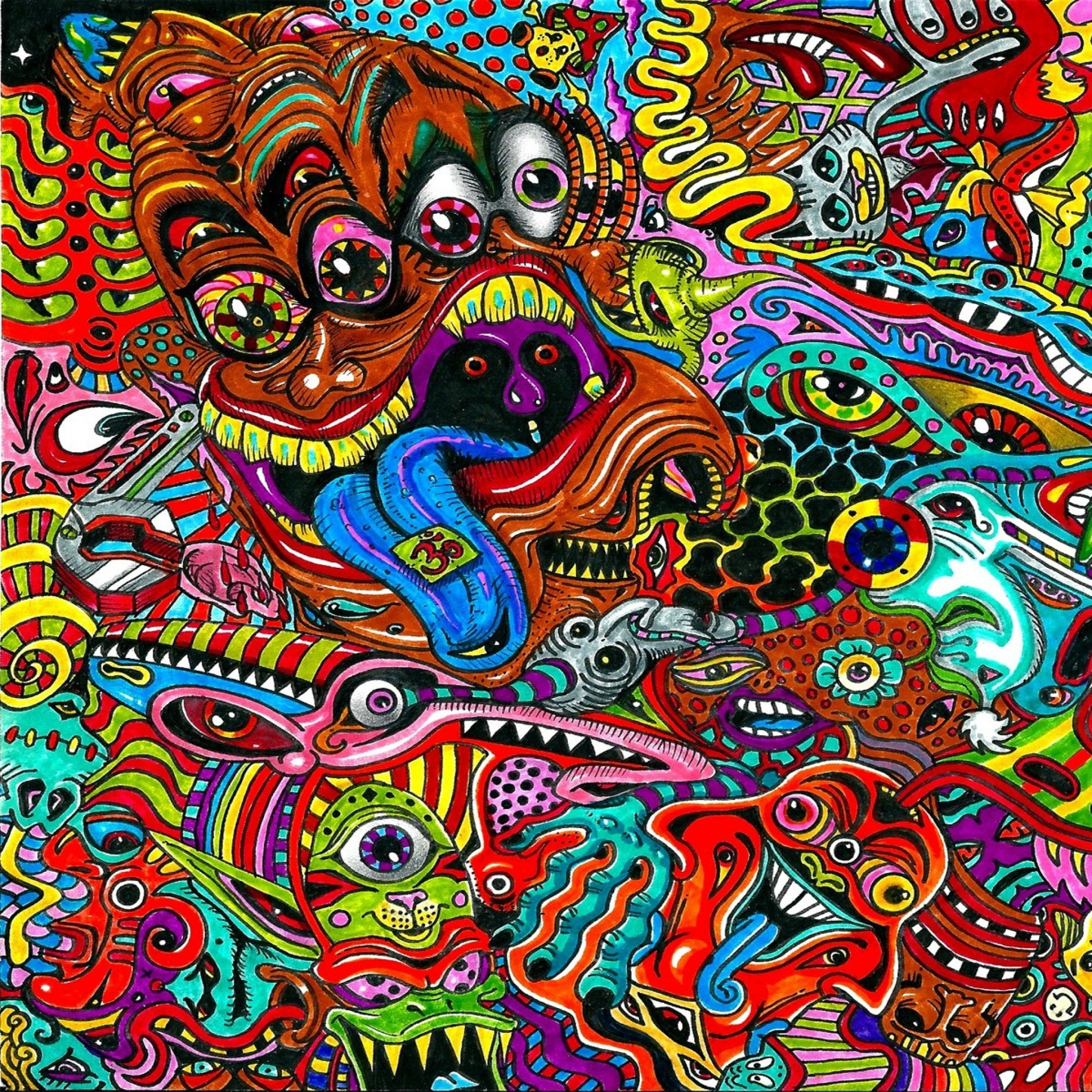 Psychedelic Art Wallpaper