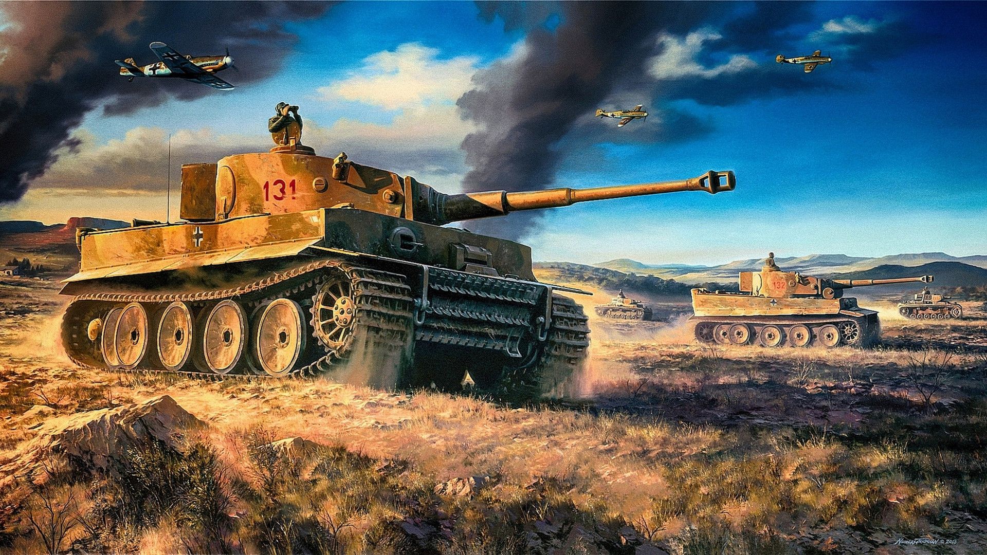 Tiger Tank Wallpaper - WallpaperSafari