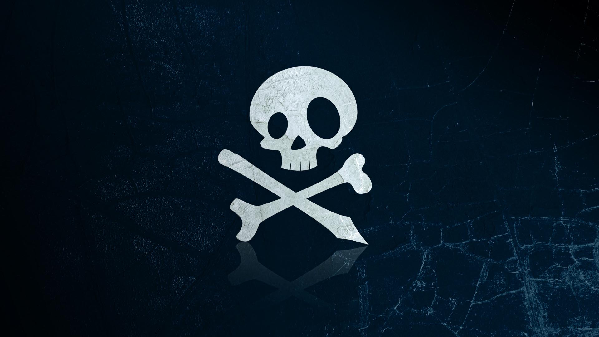 Pics Photos   Pirate Skull Logo Wallpaper Image