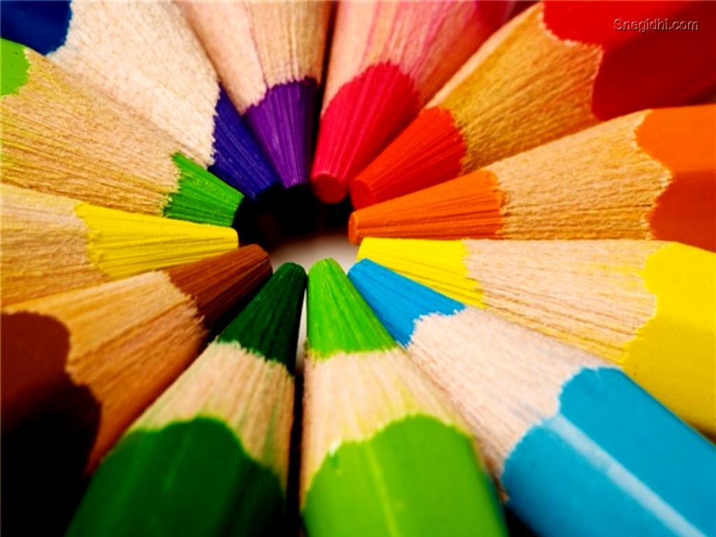 Others Color Crayons Wallpaper Snegidhi