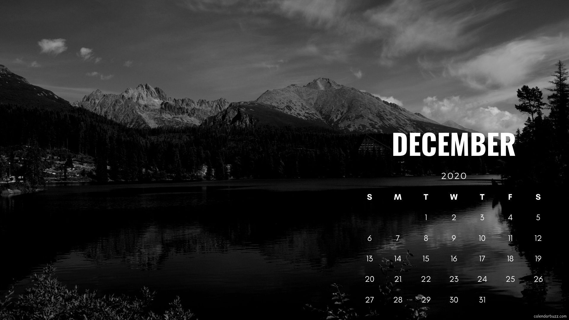 December Calendar Desktop Wallpaper In High Definition