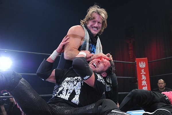 Chris Jericho Surprise Attacks Kenny Omega At Njpw World